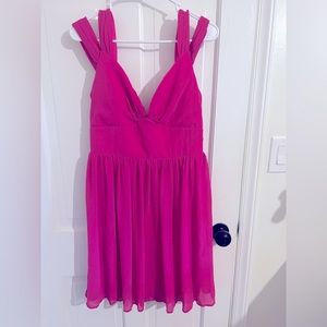 Bright Pink Cocktail Dress